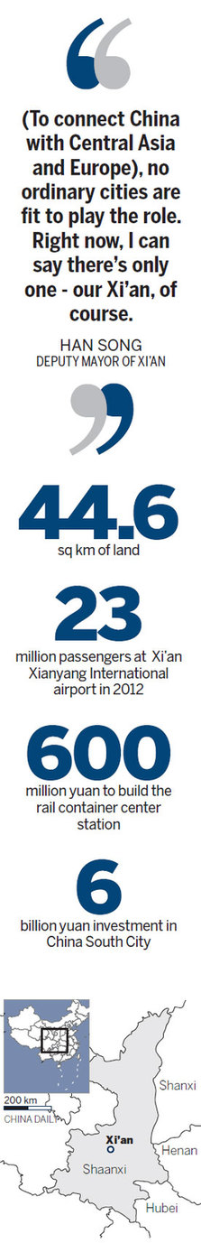 Xi'an builds hub for modern 'Silk Road'