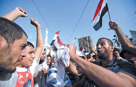 Morsi supporters dig in as Egypt talks stall