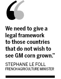 France imposes planting ban on GM corn