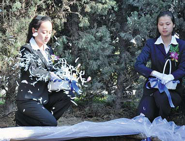 Unclaimed ashes get proper burial