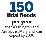 US tidal floods to be 'chronic' in 15 years, says report