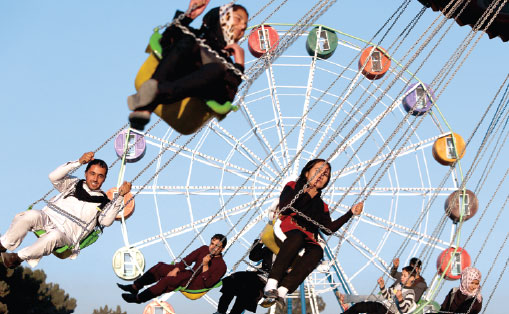 First amusement park brings smiles to children in war-torn Afghanistan