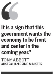 Abbott's reshuffle aims to stem fall in support