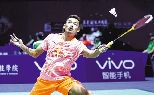 Badminton action heats up