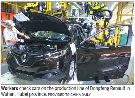Dongfeng Renault's China-produced SUVs draw youth
