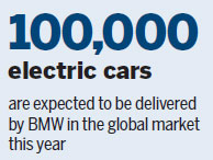 BMW to power up electric vehicle production