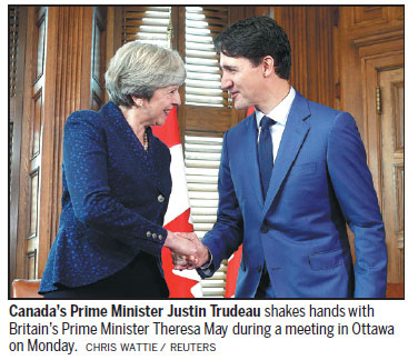 Canada, UK desire a post-Brexit trade deal