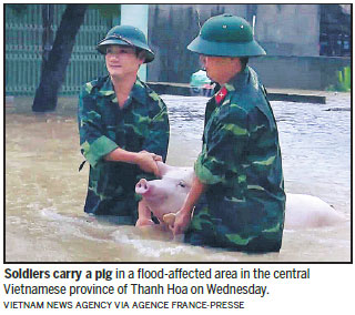 Floods, landslides claim 37 lives in Vietnam