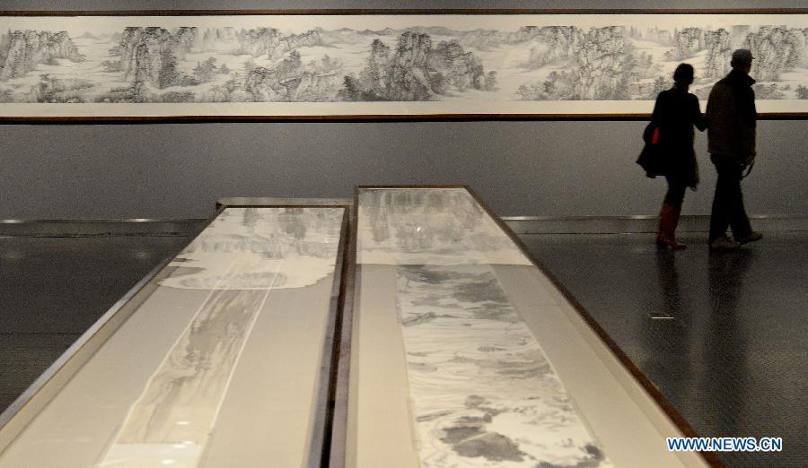 Chinese long painting exhibition held at Zhejiang Art Museum
