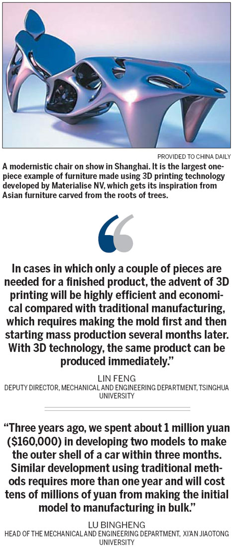 3D printing reshapes manufacturing