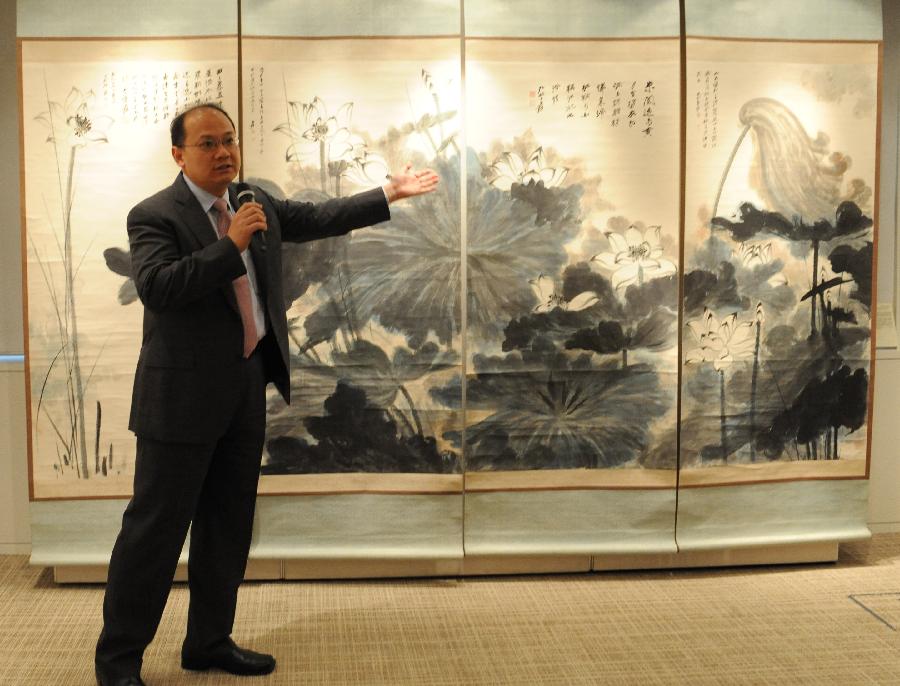 Preview of Christie's spring season auction in HK