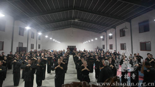 US martial artists arrive at Shaolin Temple