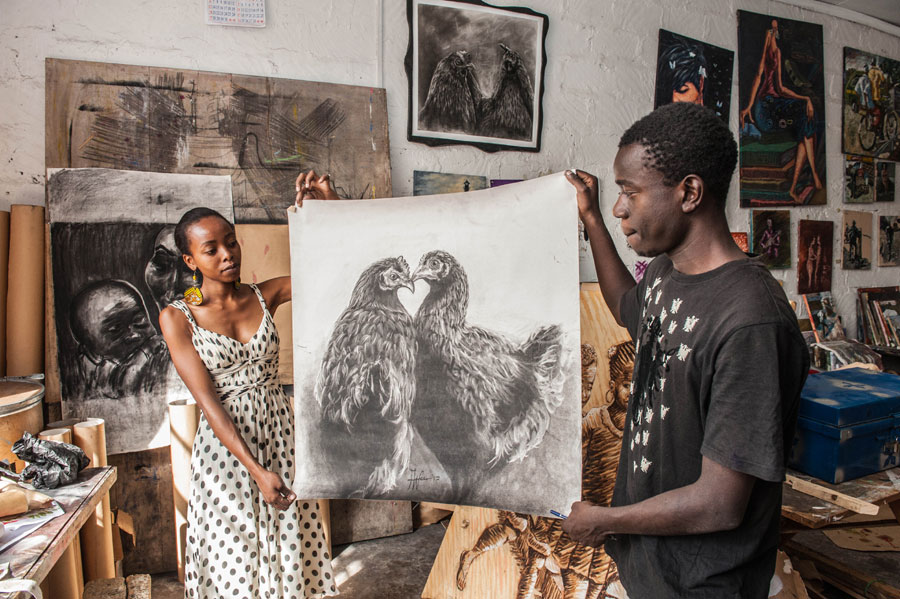 Explore Africa: Go Down art zone