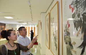 Contemporary artist Wu Zhenhuan