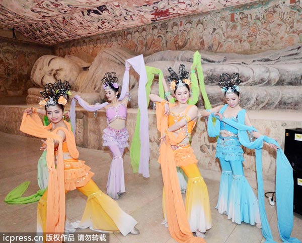 Legendary dance for Mogao Grottoes