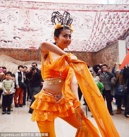 Legendary dance for Mogao Grottoes