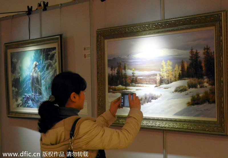 DPRK paintings visit Suzhou