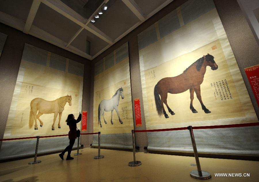 Exhibition held for Year of the Horse in Nanjing