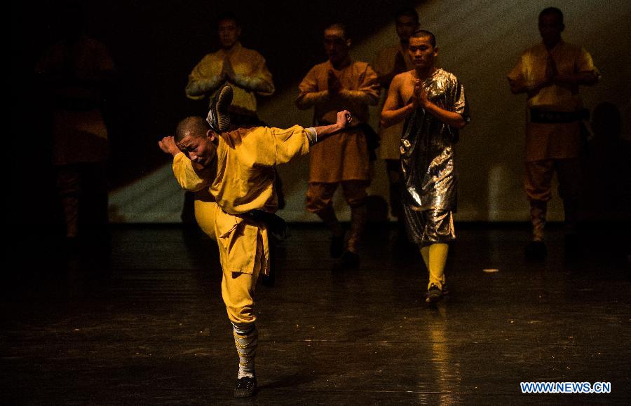 Shaolin kung fu staged in Israel