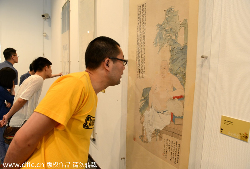 Painter Wu Changshuo's 170th anniversary celebrated