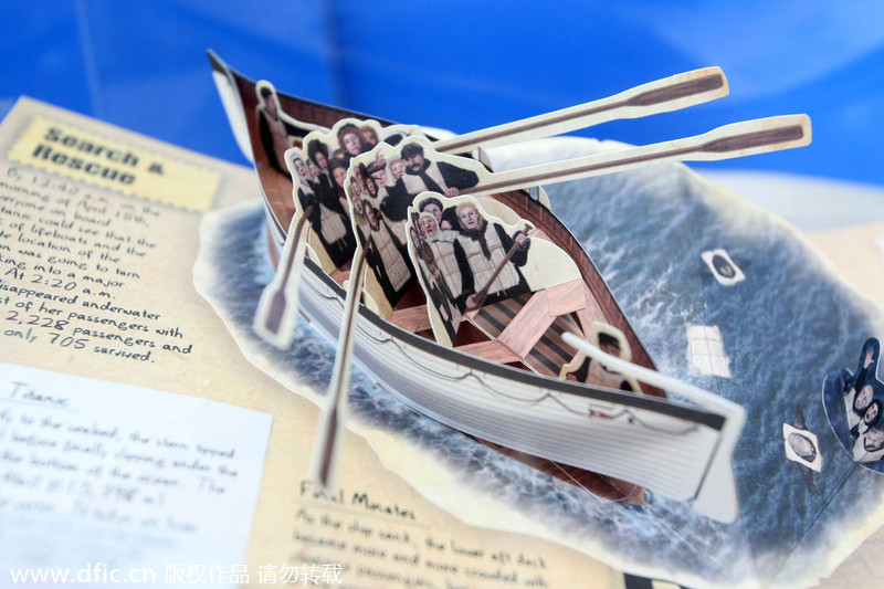 Pop-up books on show in Shanghai