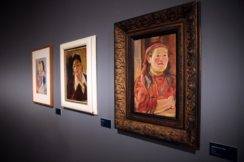 Si Tuqiao's artworks displayed in Beijing