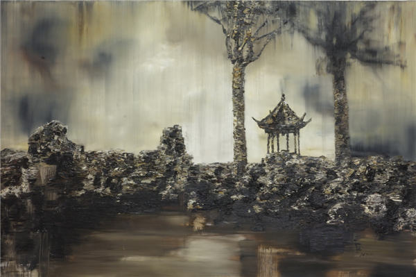 Contemporary oil paintings come to Beijing