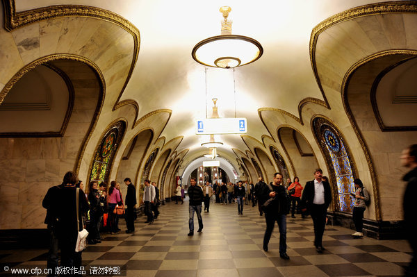 12 most beautiful subway stops around the world