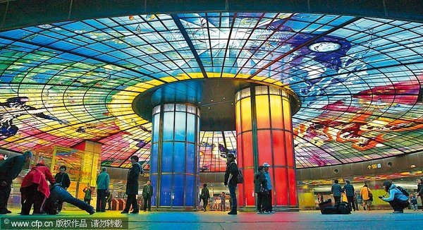 12 most beautiful subway stops around the world