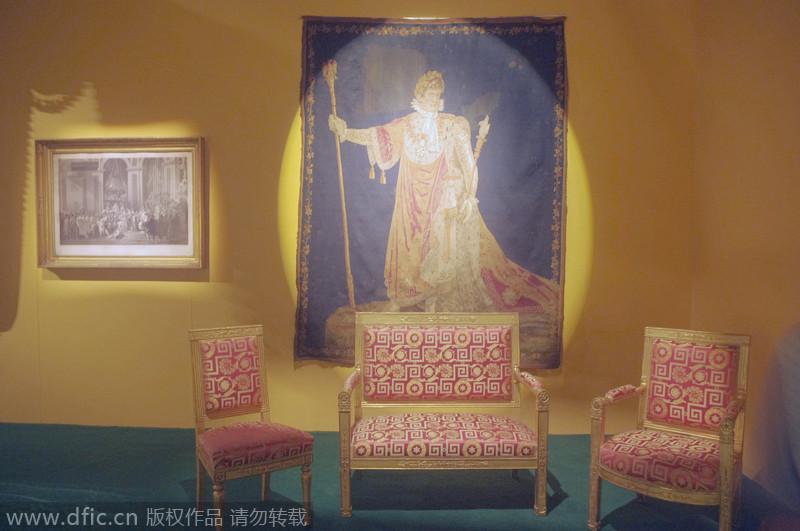 A glimpse into Napoleon displayed in China