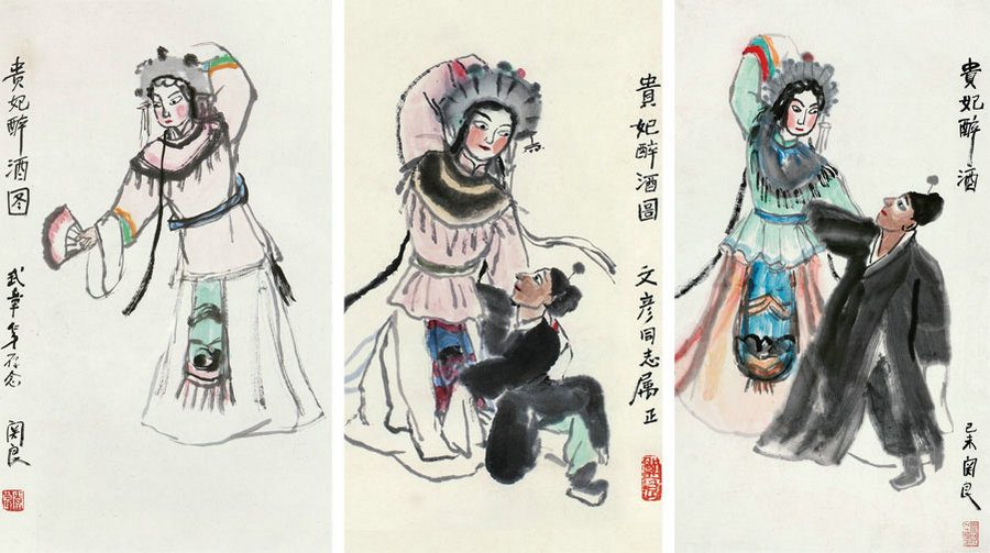 Guan Liang's paintings: An interesting way to learn famous Chinese stories