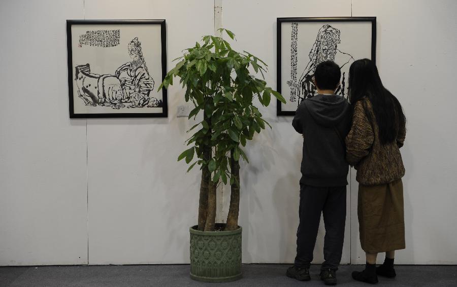 2014 West Lake Art Fair kicks off in Hangzhou