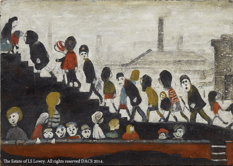 L.S. Lowry's solo exhibition held in Nanjing