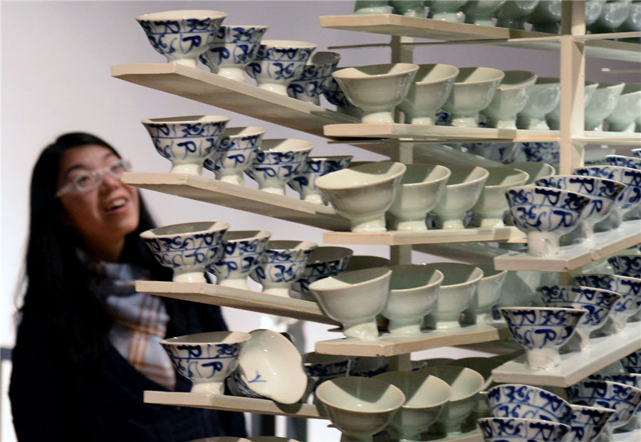 Contemporary ceramic art on show in Hangzhou