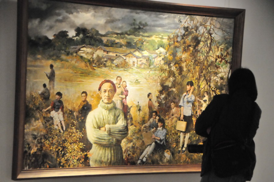 Exhibition showcases painter Lin Fengmian's art life