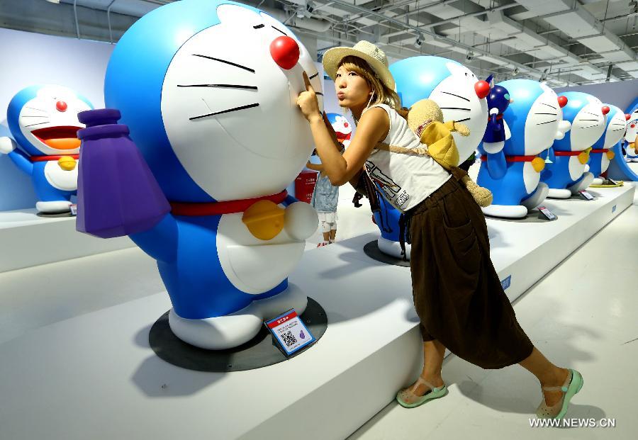 Doraemon exhibition held in Beijing