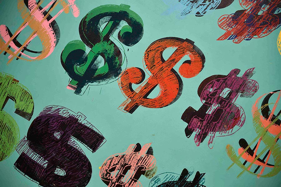 US dollar inspired art to be auctioned at Sotherby's