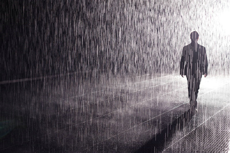 Rain Room storms Shanghai