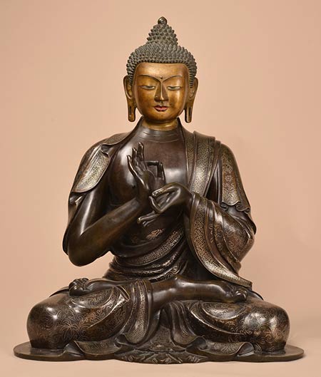 Tibetan Buddha figure tops Beijing's night auction