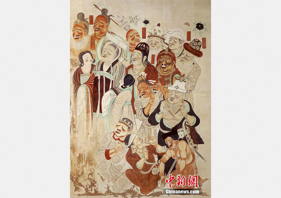 Stunning Dunhuang frescoes, source of inspiration for artists