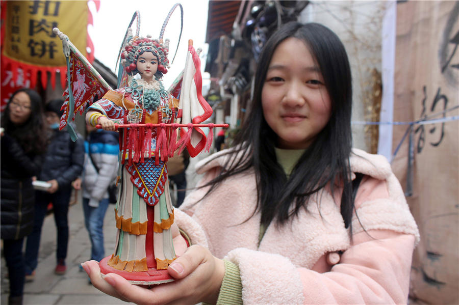 Dough figurines of Monkey King welcome the New Year