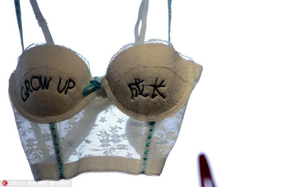 Thousands of bras tell you stories about women