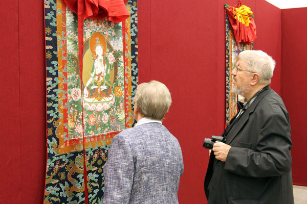 Thangka and photography exhibition opens in Frankfurt, Germany