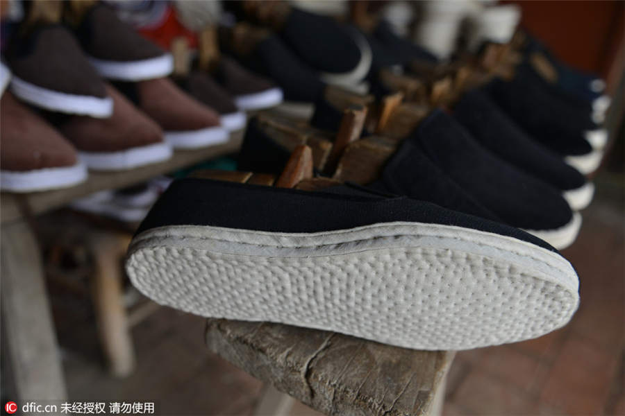 Preserving the ancient craft of cloth shoes