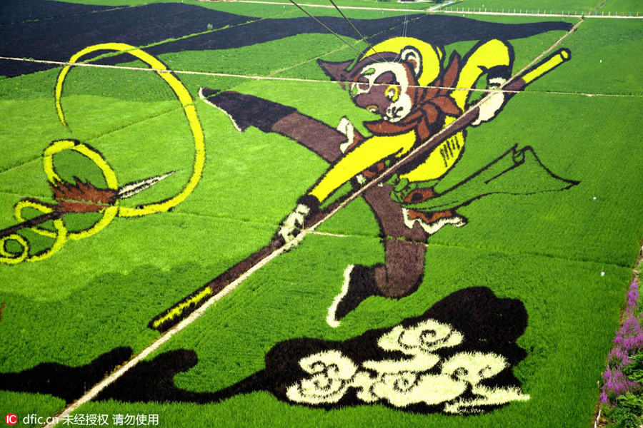 3D Tanbo art pictures shine in Liaoning