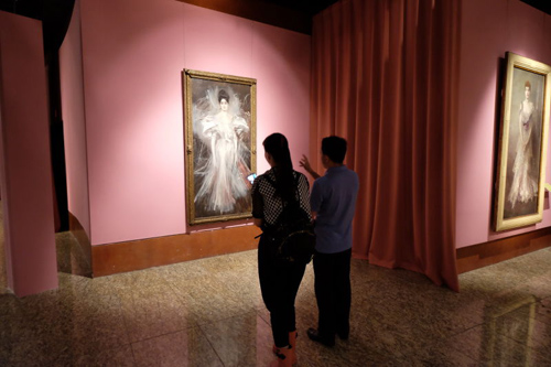 Giovanni Boldini painting exhibition opens in Beijing