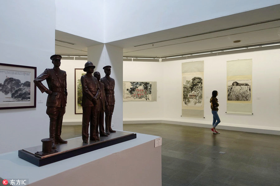 Guangdong art exhibition marks Sun Yat-sen's 150th birthday