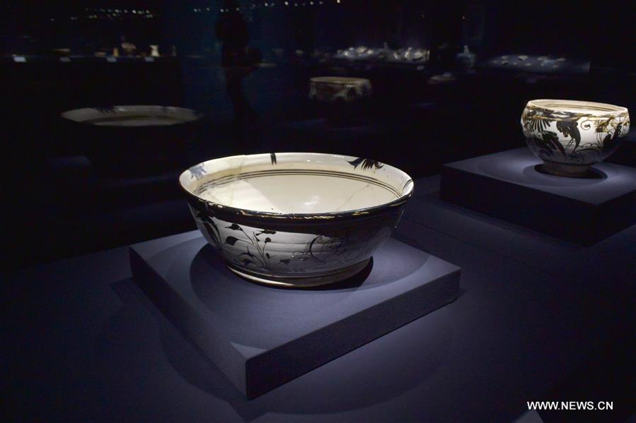 Porcelain exhibition of Yaozhou Kiln held in Jinan