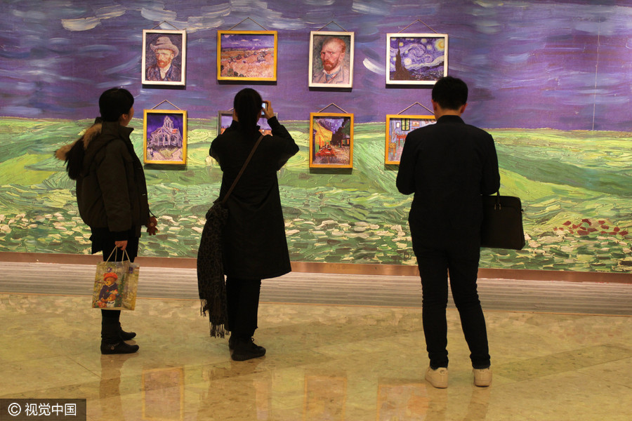 Van Gogh's art comes alive in Wuhan exhibition