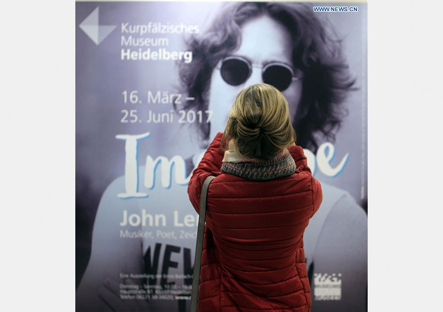 Exhibition 'Imagine John Lennon' held in Germany